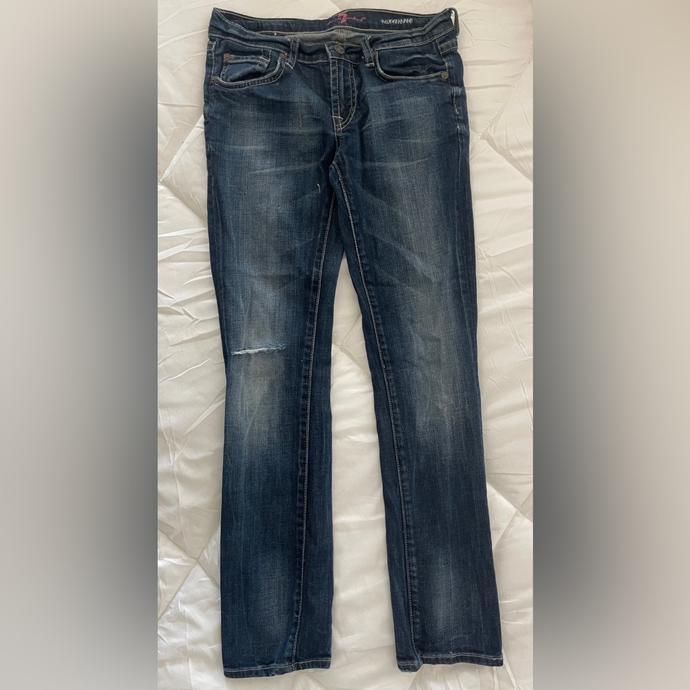 Girls 7 For All Mankind Roxanne Jeans Size 10